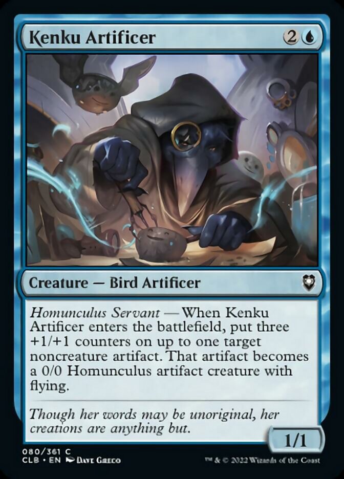 Kenku Artificer [Commander Legends: Battle for Baldur's Gate] | Silver Goblin