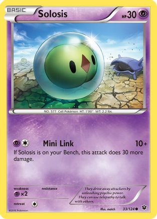 Solosis (33) - XY  Fates Collide