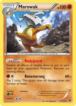 Marowak (37) - XY  Fates Collide