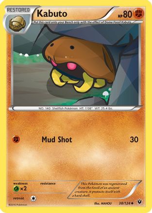 Kabuto (38) - XY  Fates Collide