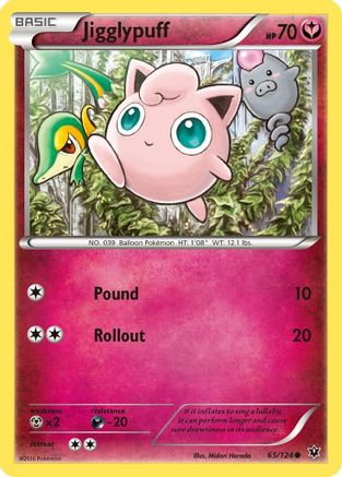 Jigglypuff (65) - XY  Fates Collide