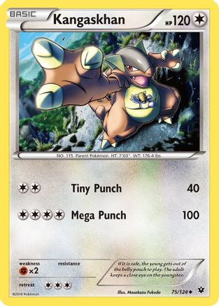 Kangaskhan (75/124) [XY: Fates Collide] Reverse Holofoil