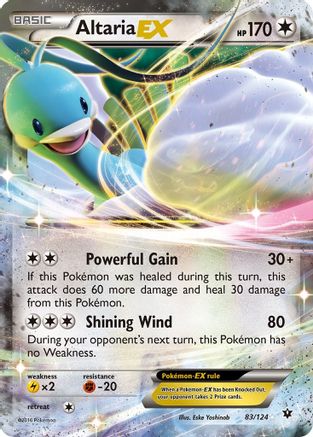 Altaria EX (83/124) [XY: Fates Collide] | Silver Goblin