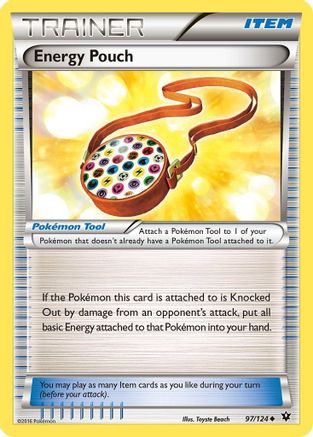 Energy Pouch (97) - XY  Fates Collide