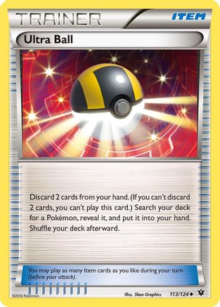 Ultra Ball (113) - XY  Fates Collide