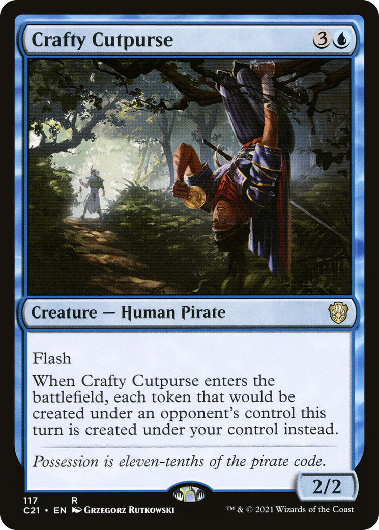 Crafty Cutpurse (117) - Commander 2021