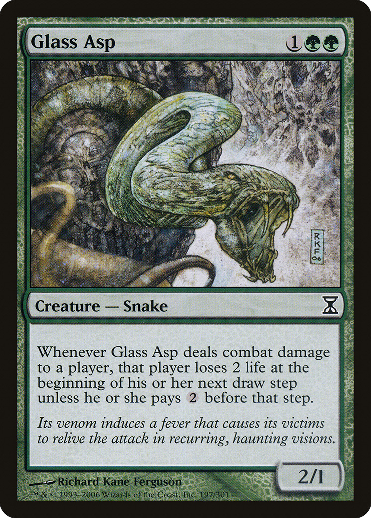 Glass Asp (197) - Time Spiral