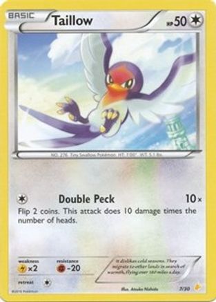 Taillow (7) - XY Trainer Kit Pikachu Libre & Suicune