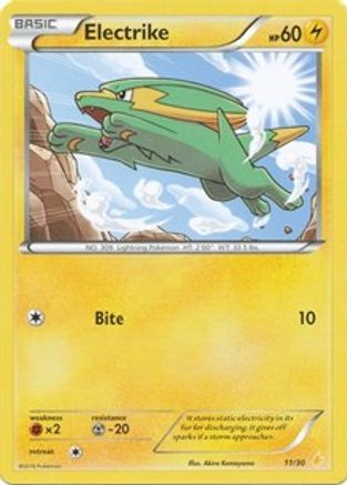 Electrike (11) (11) - XY Trainer Kit Pikachu Libre & Suicune
