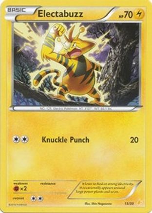 Electabuzz (23) (23) - XY Trainer Kit Pikachu Libre & Suicune
