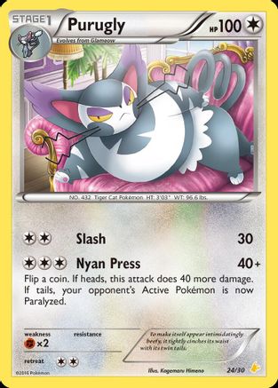Purugly (24) (24) - XY Trainer Kit Pikachu Libre & Suicune