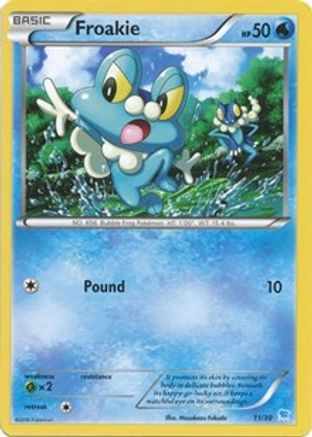Froakie (23) (23) - XY Trainer Kit Pikachu Libre & Suicune