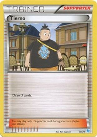 Tierno (29 - Suicune Deck) (29) - XY Trainer Kit Pikachu Libre & Suicune