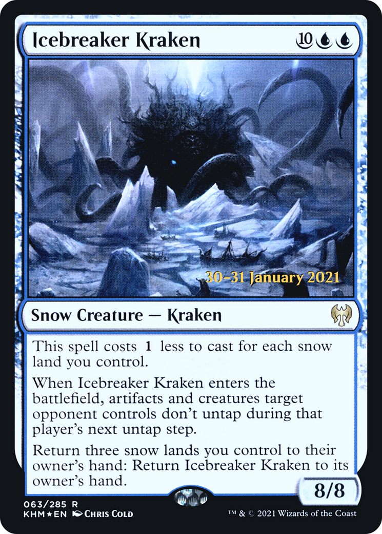 Icebreaker Kraken (063) Foil - Kaldheim Promos