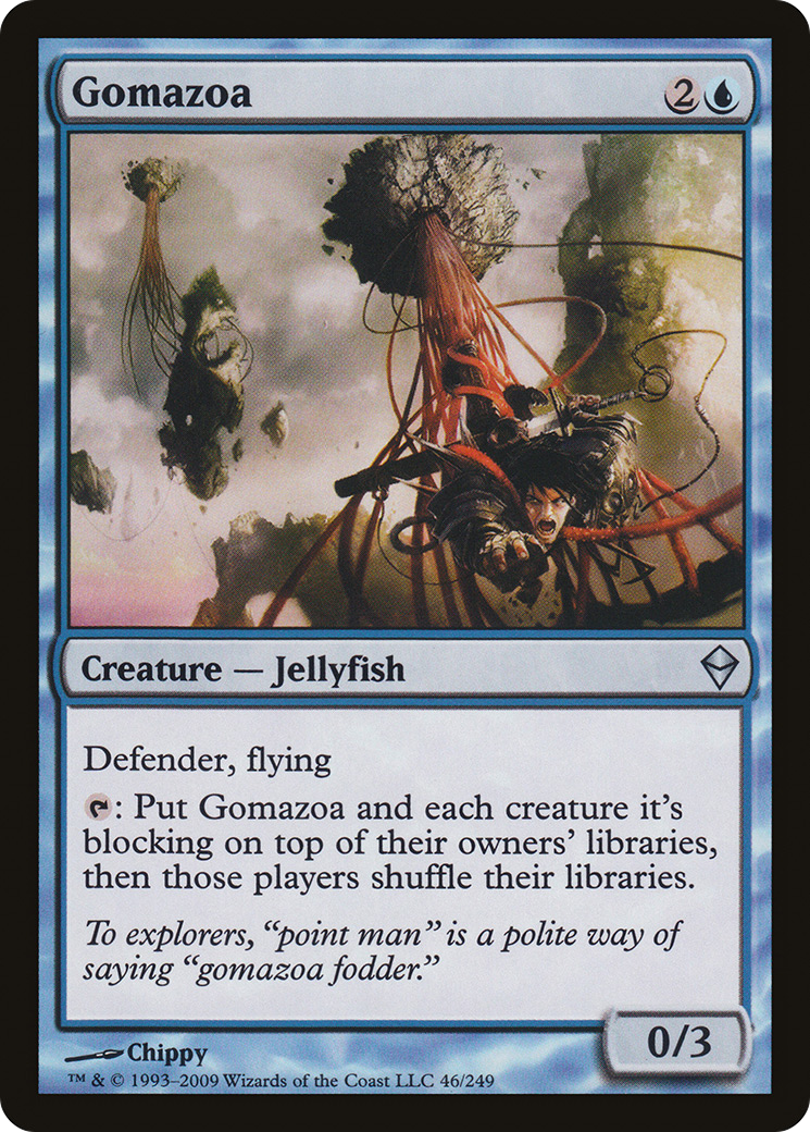Gomazoa (046) Foil - Zendikar