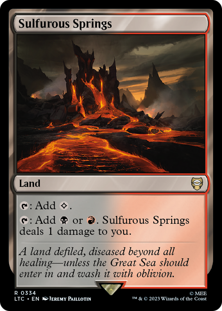 Sulfurous Springs (334) - Tales of Middle-earth Commander