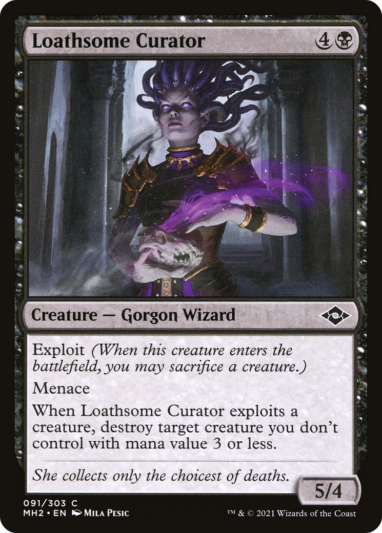 Loathsome Curator [Modern Horizons 2] | Silver Goblin