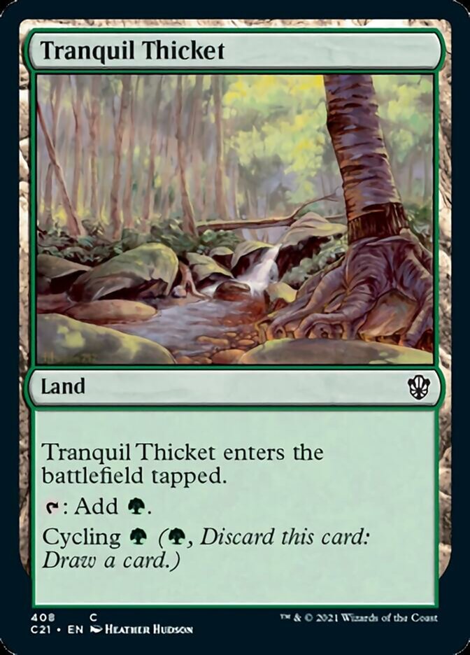 Tranquil Thicket [Commander 2021] | Silver Goblin