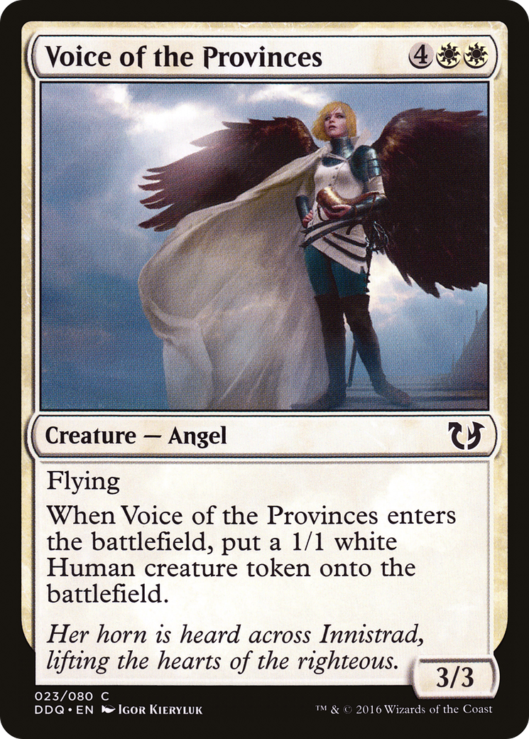 Voice of the Provinces (023) - Duel Decks: Blessed vs. Cursed