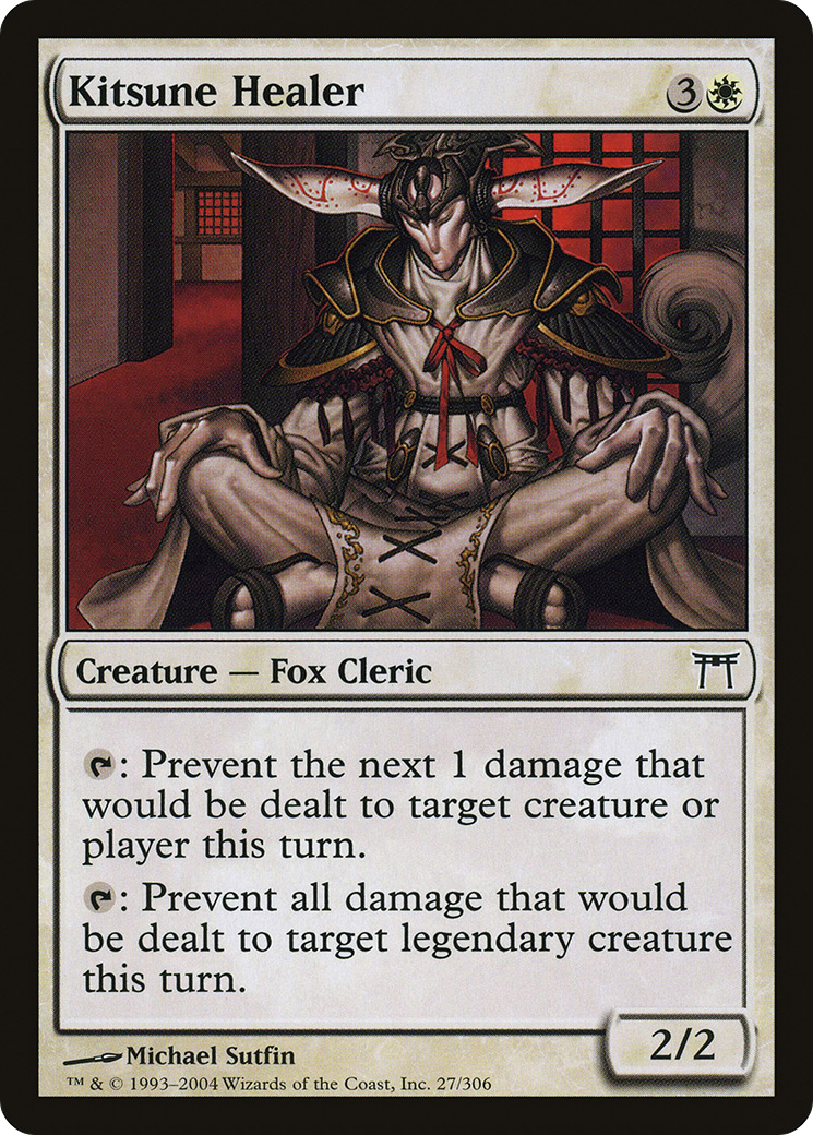 Kitsune Healer (027) Foil - Champions of Kamigawa