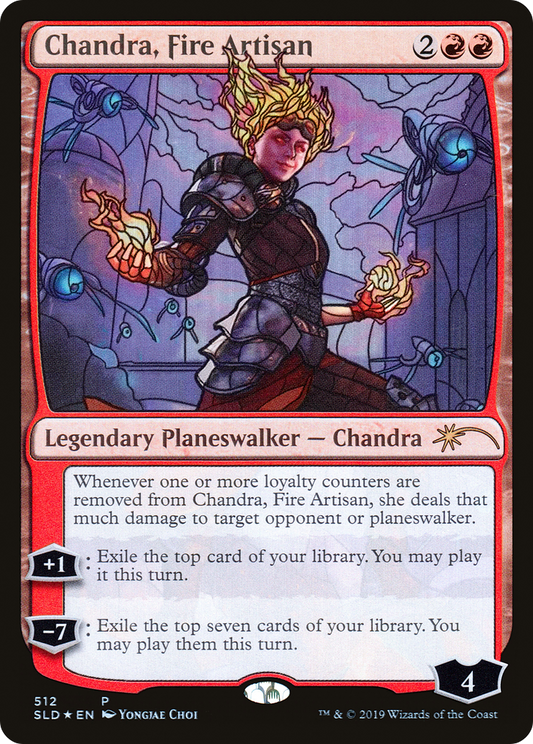 Chandra, Fire Artisan (512) Foil - Secret Lair Drop