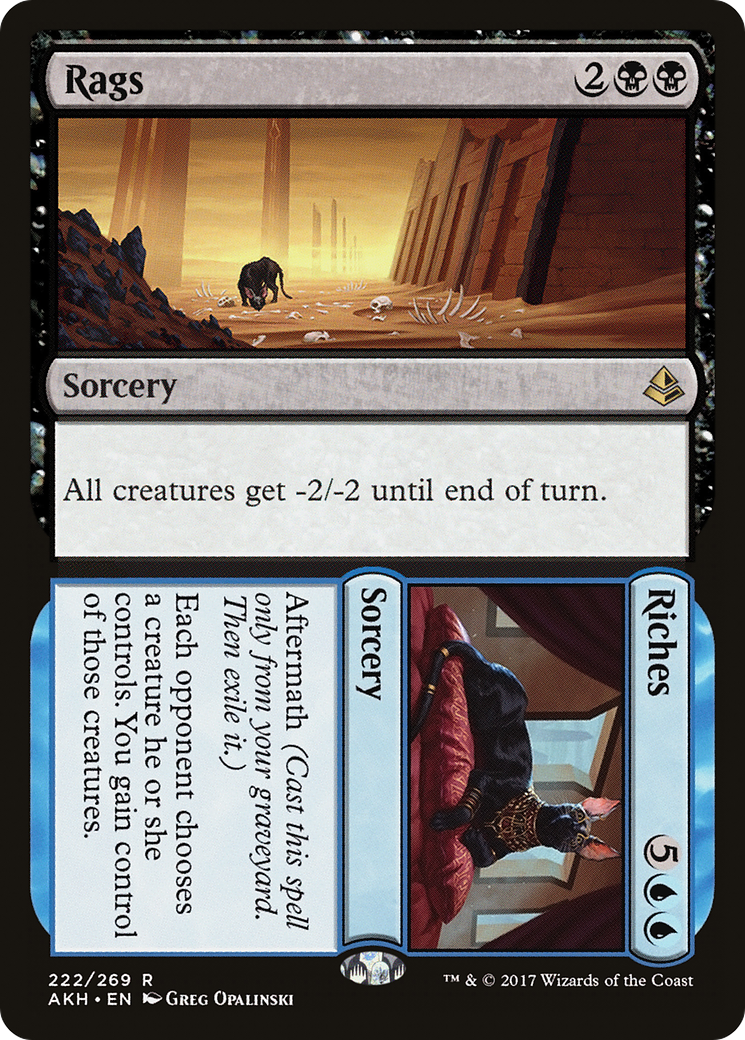 Rags // Riches (222) Foil - Amonkhet