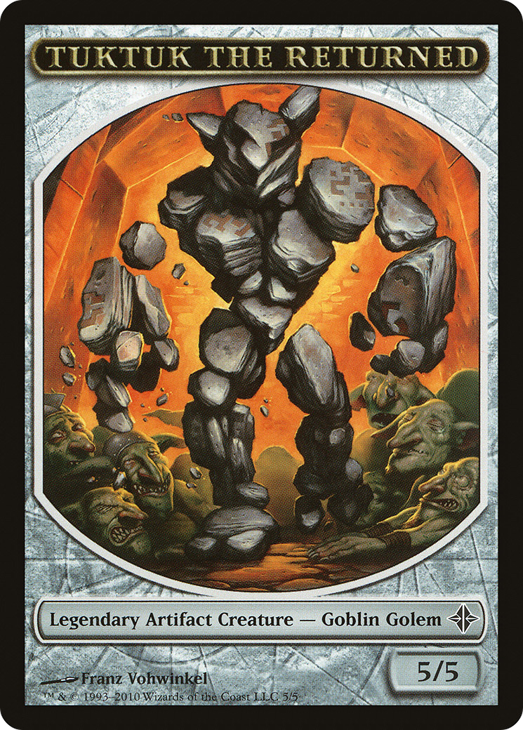 Tuktuk the Returned Token (005) - Rise of the Eldrazi Tokens
