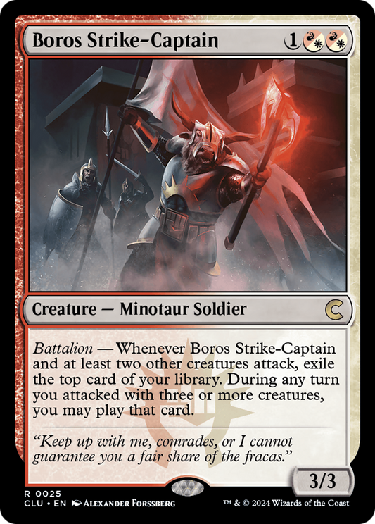 Boros Strike-Captain (025) - Ravnica: Clue Edition