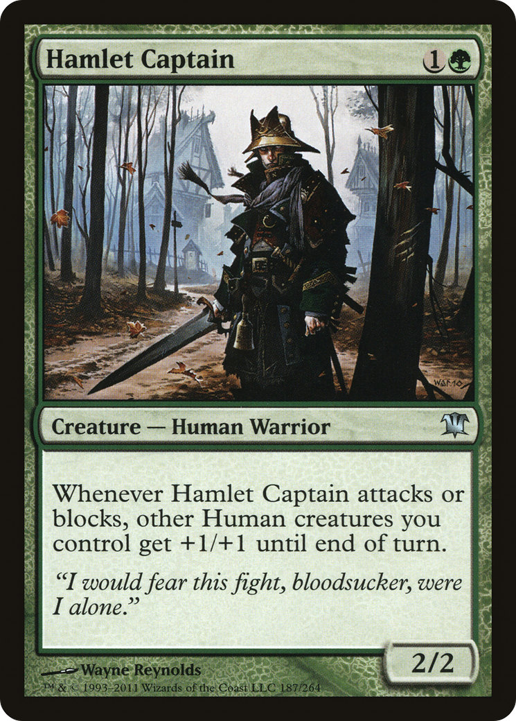 Hamlet Captain (187) - Innistrad