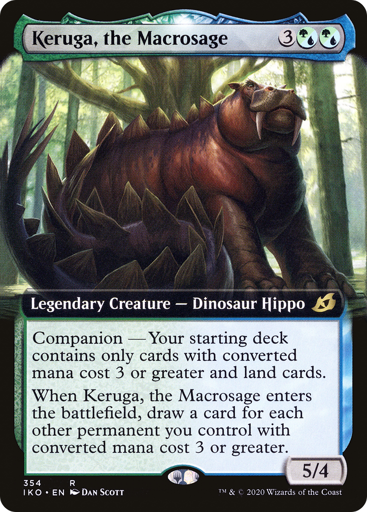 Keruga, the Macrosage (Extended Art) (354) - Ikoria: Lair of Behemoths