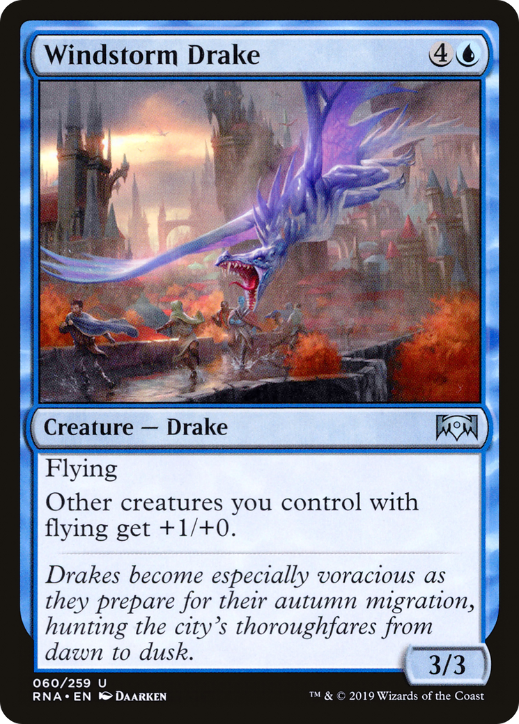 Windstorm Drake (060) - Ravnica Allegiance