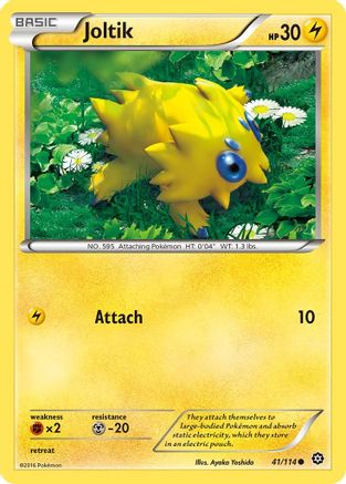 Joltik (41/114) [XY: Steam Siege] Reverse Holofoil