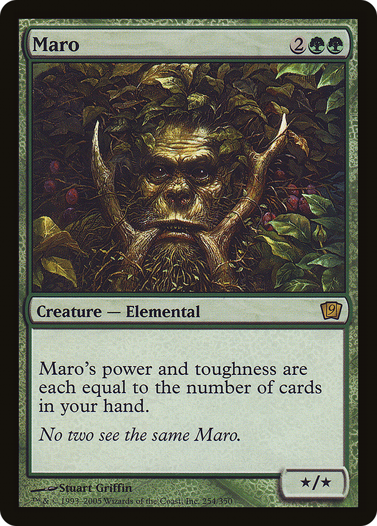 Maro (254★) Foil - Ninth Edition