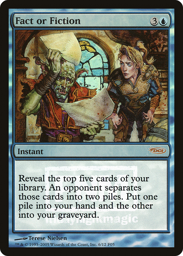 Fact or Fiction (006) Foil - Friday Night Magic 2005