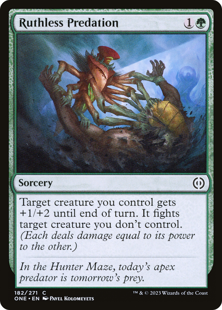 Ruthless Predation (182) - Phyrexia: All Will Be One