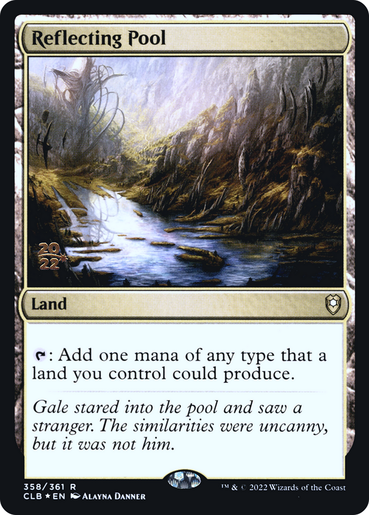Reflecting Pool (358) Foil - Battle for Baldur's Gate Promos