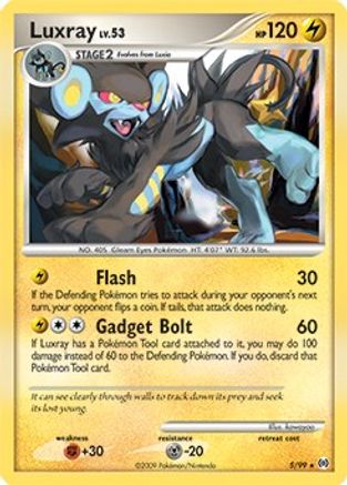 Luxray - 5/99 (5) - Deck Exclusives