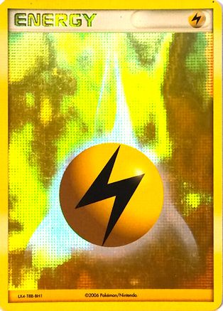 Lightning Energy (2006-2007 League Promo) () Holofoil - League & Championship Cards