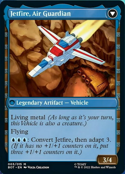 Jetfire, Ingenious Scientist (003) Foil - Transformers