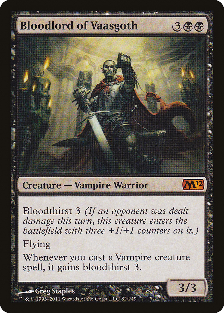 Bloodlord of Vaasgoth [Magic 2012] | Silver Goblin