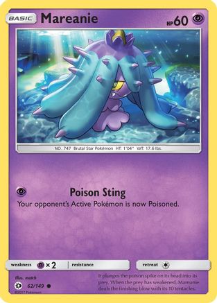 Mareanie (62) - Sun & Moon