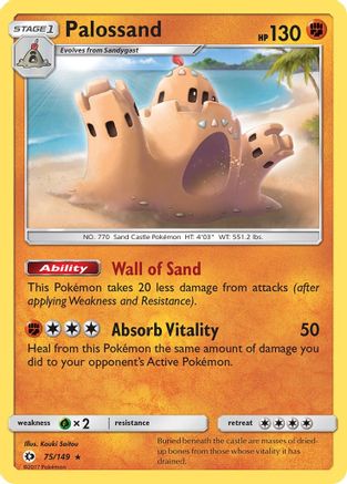 Palossand (75) - SM Base Set