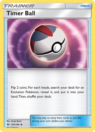 Timer Ball (134) - SM Base Set