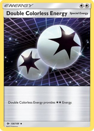 Double Colorless Energy (136) - SM Base Set