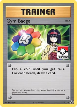 Gym Badge (XY206) (Erika) [XY: Black Star Promos] | Silver Goblin