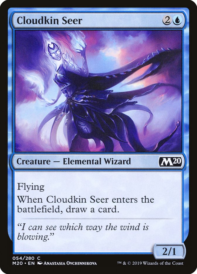 Cloudkin Seer [Core Set 2020] | Silver Goblin