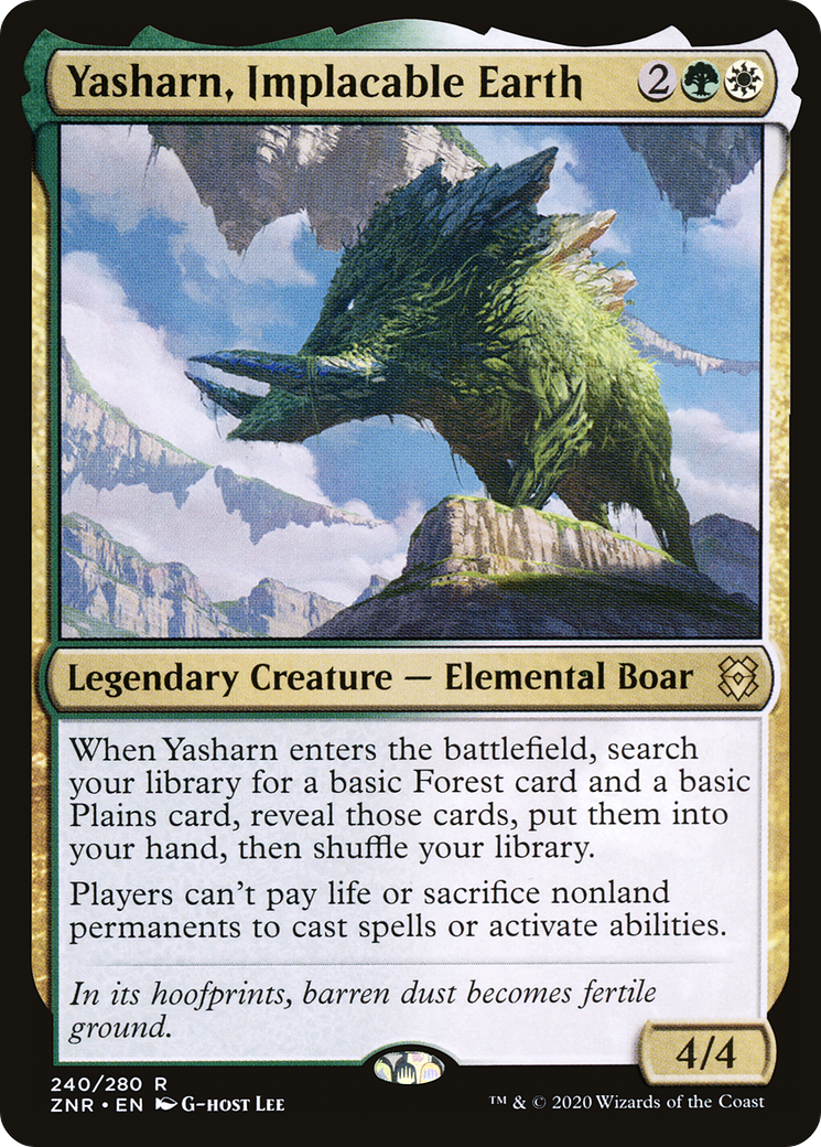 Yasharn, Implacable Earth (240) Foil - Zendikar Rising