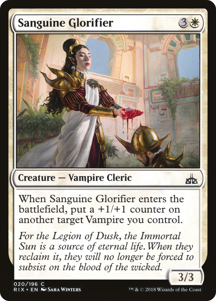 Sanguine Glorifier (020) Foil - Rivals of Ixalan