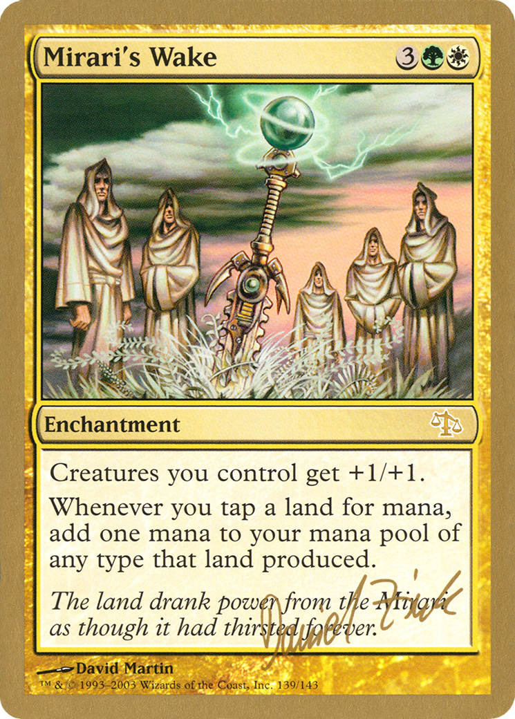 Mirari's Wake - 2003 Daniel Zink (JUD) - World Championship Decks 2003