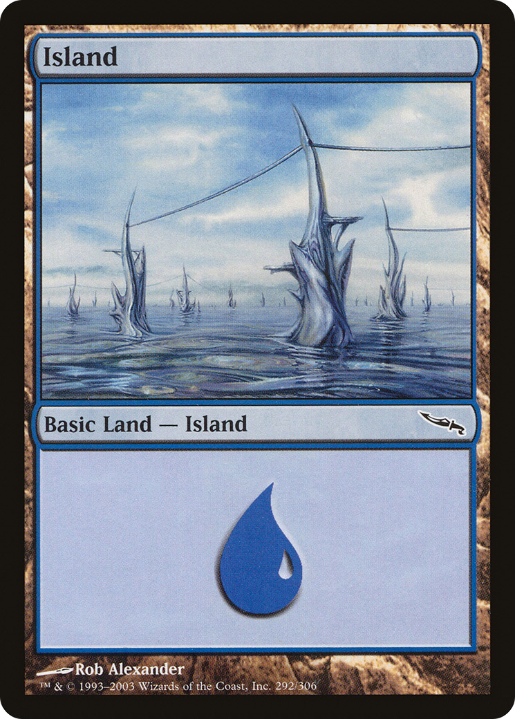 Island (292) [Mirrodin] Foil